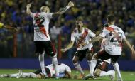 Boca Juniors-River Plate (AP Photo/Daniel Jayo)