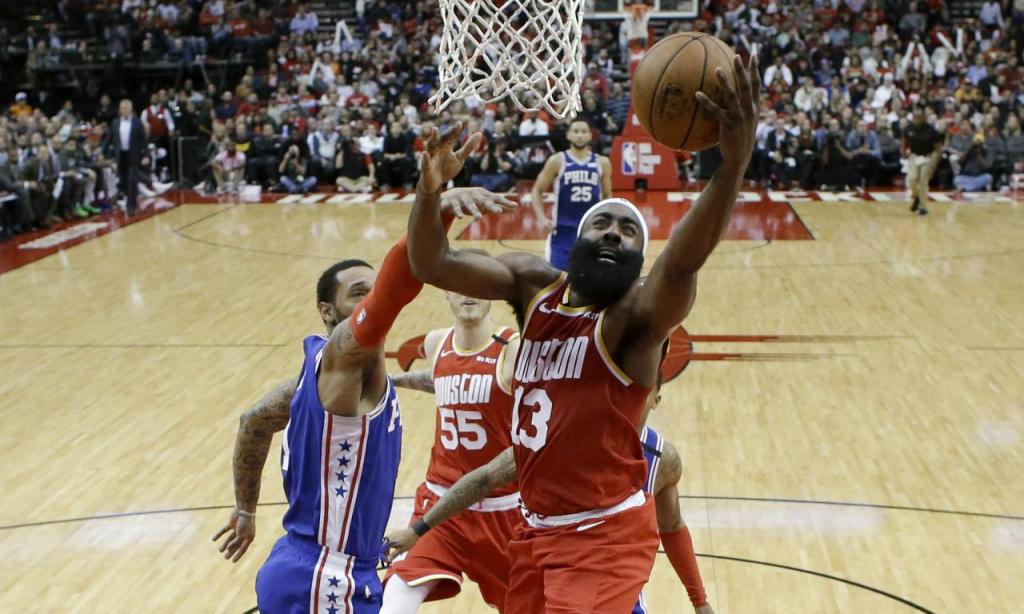 Houston Rockets-Philadelphia 76ers (AP Foto/Eric Christian Smith)