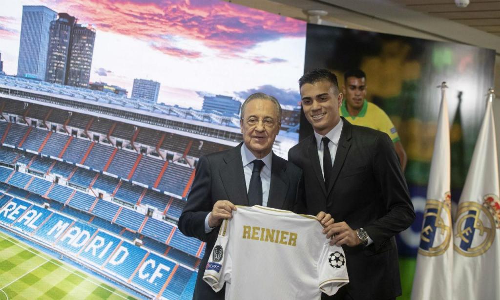 Reinier é apresentado no Real Madrid e impressiona torcida merengue com  choro: Fazer parte da história