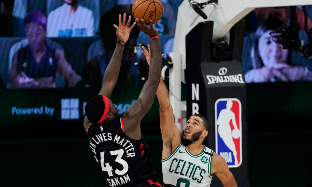 NBA, play-off, 1/2 final Conferência Este (jogo 4): Boston Celtics-Toronto Raptors (Mark J. Terrill/AP)