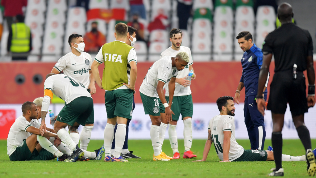 Palmeiras foi derrotado nos penáltis e ficou em quarto no Mundial (Noushad Thekkayil/AP)