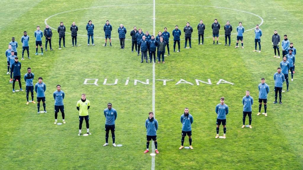 FC Porto B faz homenagem a Quintana