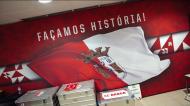 «Façamos História»: as mensagens fortes no balneário do Sp. Braga