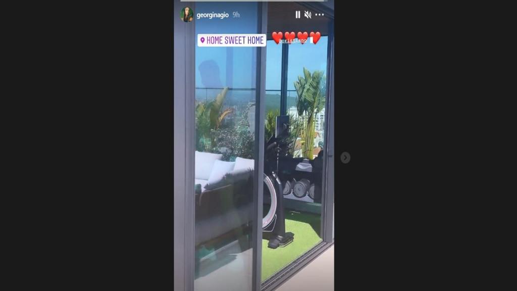 Marquise na penthouse de Ronaldo (instagram)