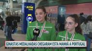 Rita Ferreira e Ana Rita Teixeira chegaram a Portugal com o ouro