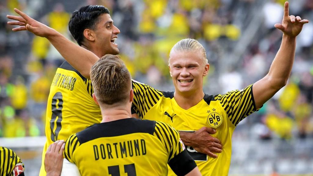 10. Haaland - Borussia Dortmund: 16 golos (32 pontos)