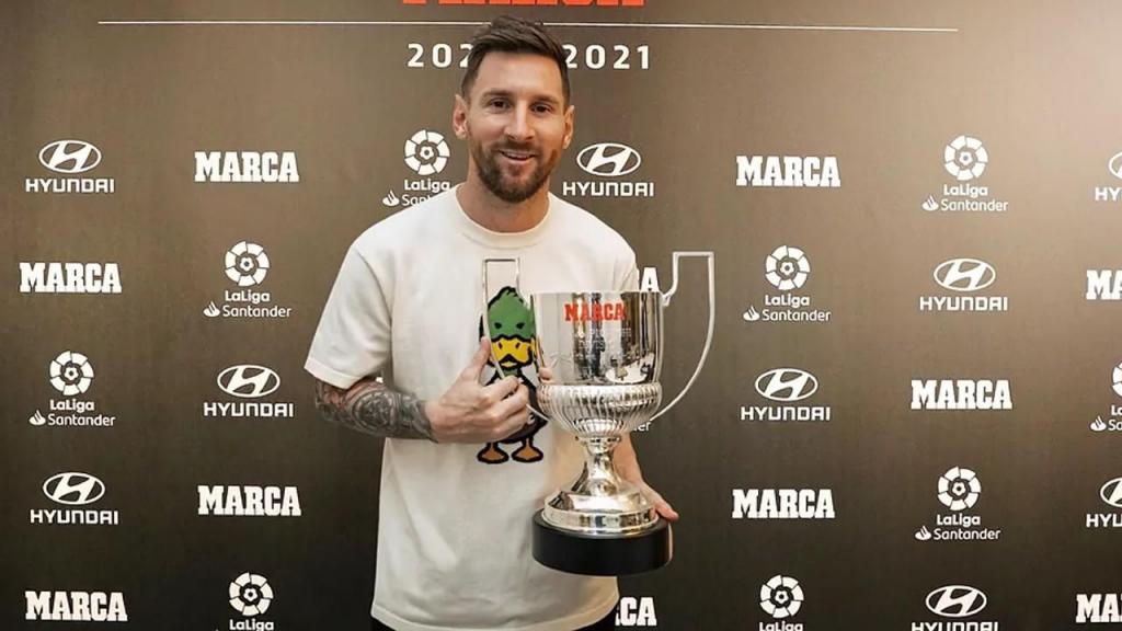 Messi recebeu prémio Pichchi pela oitava vez