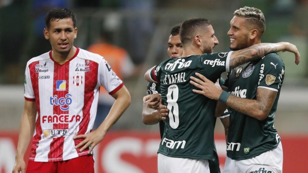 Palmeiras tem oito jogadores na seleção da semana da Libertadores