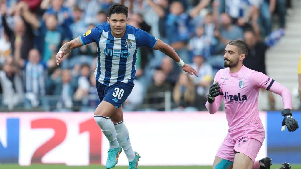 Evanilson fez o 1-0 no FC Porto-Vizela