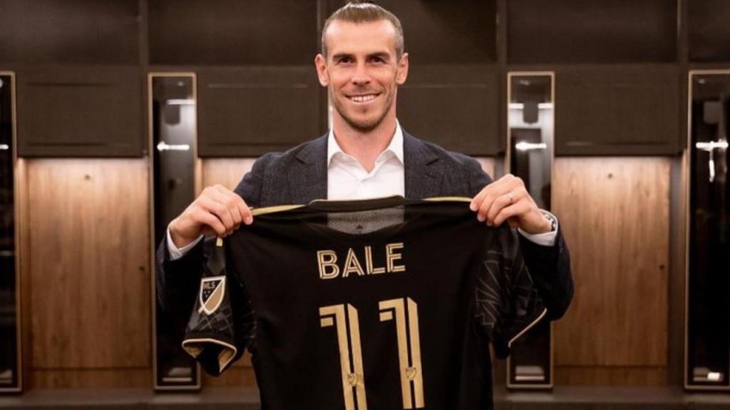Gareth Bale apresentado no LAFC