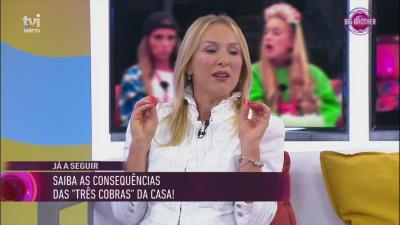 Teresa Silva sobre Joana e Márcia: «Acho que vão-se afastar» - Big Brother  - TVI
