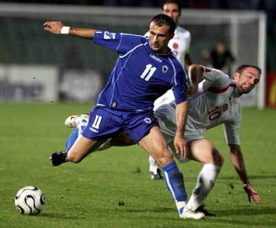 Qualificação Euro 2008: Bósnia-Malta