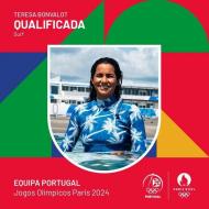 Surfista Teresa Bonvalot qualificada para os Jogos Olímpicos Paris 2024 (imagem: COP)