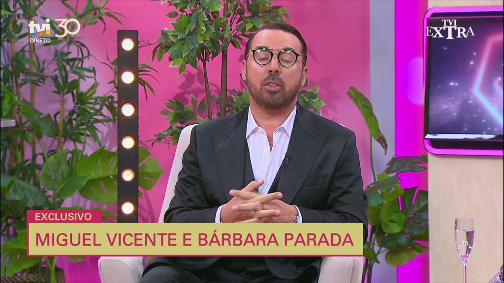Miguel Vicente - Surpreendido por Bárbara Parada abandona direto