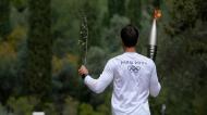 Paris 2024: a chama olímpica já foi acesa (AP Photo/Thanassis Stavrakis)