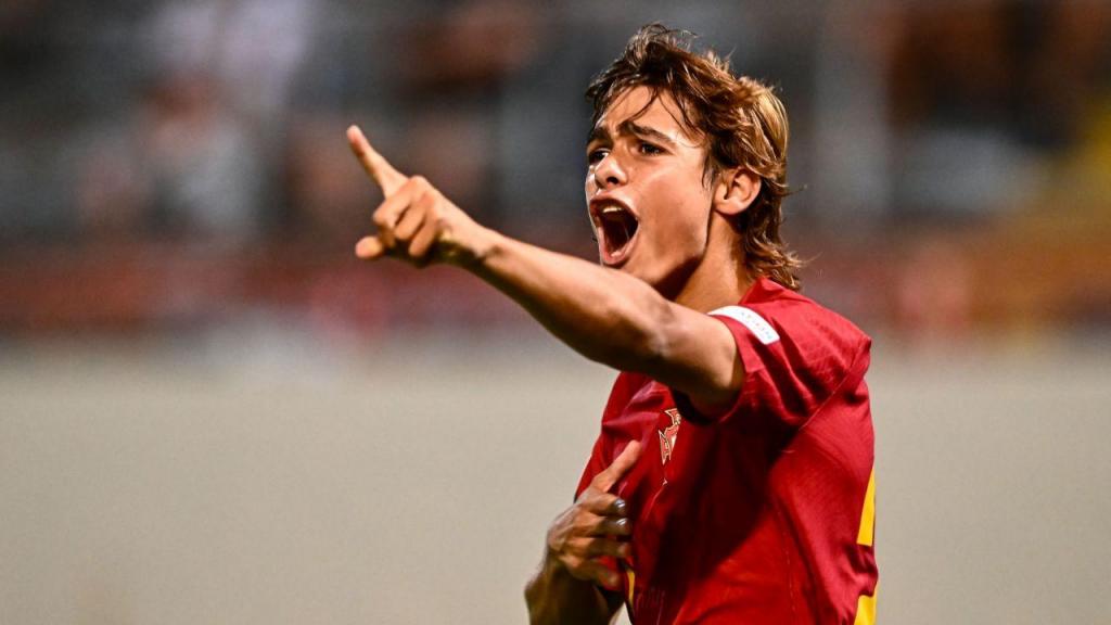 Rodrigo Mora Portugal Sub-17 (Foto: Piaras Ó Mídheach - Sportsfile/UEFA via Getty Images)