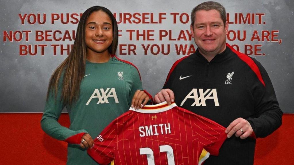 Olivia Smith deixa o Sporting e reforça o Liverpool (site: Liverpool)