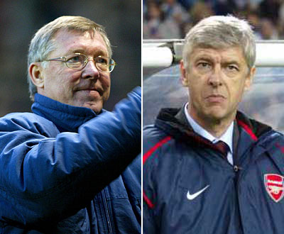 Arsenal e Manchester defrontam-se para discutir a liderança